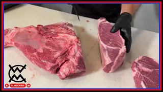 Breaking down a Beef Shoulder Clod | Professional Butcher