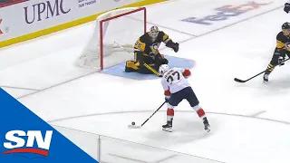 Anton Lundell Performs Sweet Move In Neutral Zone To Set Up Frank Vatrano Goal