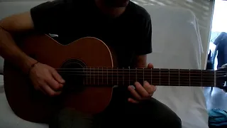 philippe Sarde - Deux hommes dans la ville guitare cover