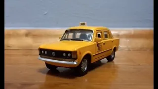 Fiat 125P Taxi Welly 1/34