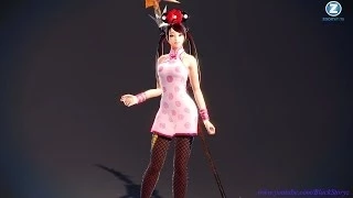Vindictus Golden Time Event - Outfitter Lady Of The Tome & Madarin Lilac Avatar Shop