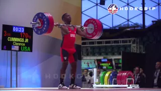 CJ Cummings (69, USA) - 170kg Clean & Jerk Junior American Record