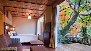 Staying at Japan's Secret Onsen Ryokan in Autumn🍁♨️ | Yoshina Onsen Tofuya | ASMR