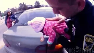 Bodycam Shows Police Officers Saving Life of Choking Baby