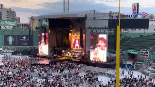 Macklemore playing Maniac at Fenway