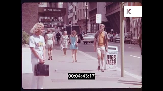 1970s Sydney Streets, Australia in HD from 35mm