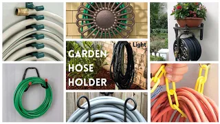 Garden hose holder ideas