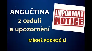 Cvičení angličtiny - mírně až středně pokročilí - NABALOVACÍ METODA, angličtina online + poslech