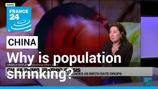 China's shrinking population: Why is birth rate falling? • FRANCE 24 English