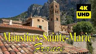 Moustiers-Sainte-Marie, France in 4K (UHD)