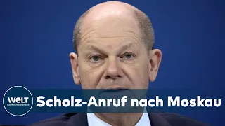 TELEFONAT MIT PUTIN: Russischer Präsident beklagt sich über "ukrainische Kriegsverbrechen"