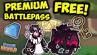 How To Get Premium Battlepass For FREE (Doodle World)