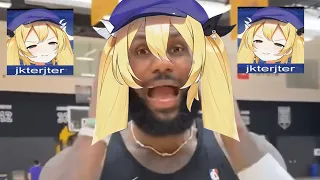 LeBron James, scream if you love Dokibird