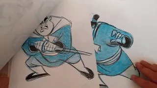 Drawing : Join me as I take you through some of my old Disney drawings