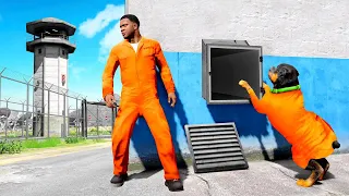 GTA 5 - ESCAPE the PRISON! (Franklin & Chop)