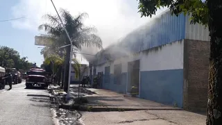 incendio en club  Juventud de Feliciano