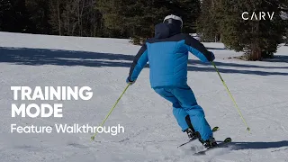 CARV TRAINING MODE | Interactive skiing drills to help you improve