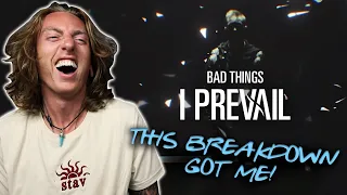 I Prevail's Got BAD THINGS on the brain