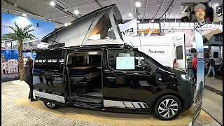 Clever Vandeo Beach Vans RV Camper Van Citroen Space Tourer new model walkaround and interior K1241