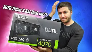 NVIDIA YALAN MI SÖYLÜYOR? - ASUS RTX 4070 12GB İncelemesi (599$)