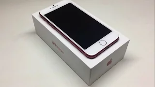 iPhone 7 Product Red 256GB Unboxing and First Look