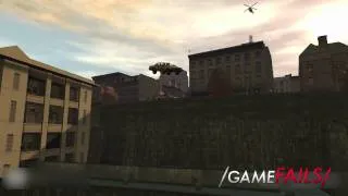 Game Fails: GTA IV "Aaaaaaand... nailed it"