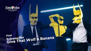 Subwoolfer - Give That Wolf a Banana - LIVE (Melodi Grand Prix 2022, Final)