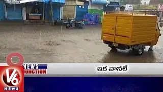 9PM Headlines | Rains In Telangana | Sooramma Project | Jana Chaitanya Yatra | NRT Icon Project | V6