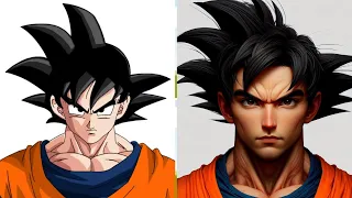 ANIME Characters Dragon Ball Z Generated by AI