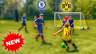 I Challenged Kid Footballers to A Football Tournament! KID HALAAND vs KID HAVERTZ