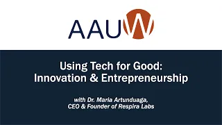 2020 Convening: Using Tech For Good with Dr. Maria Artunduaga