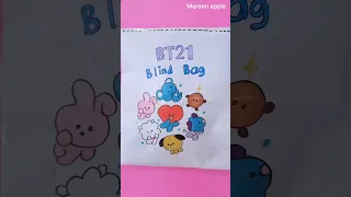 BT21 Blind bag #squishy #papersquishy #asmr #blindbag #asmrunboxing #종이놀이 #diy #紙遊び #紙遊戲