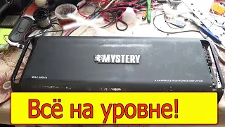 Mystery MA4.480V3 светится protect. Ремонт и замеры