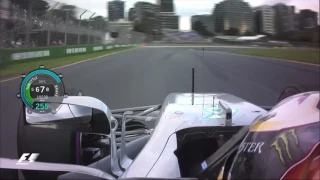 2017 Australian Grand Prix: Lewis Hamilton Onboard Pole Lap