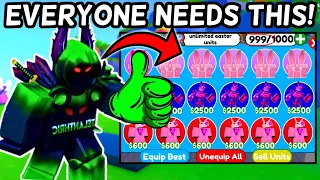 New *UNLIMITED* Easter Units STRATEGY! (Toilet Tower Defense)