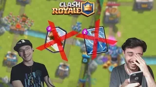 JUCAM CU ZAP/LOG BAIT DAR FARA ZAP/LOG w/ RAKU !! Clash Royale Romania