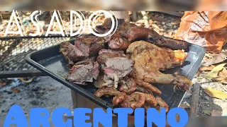 COMO HACER ASADO ARGENTINO..! Aprendes o aprendes.!