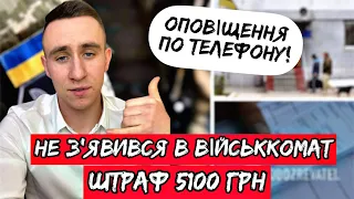 ЩО БУДЕ ЗА НЕЯВКУ В ВІЙСЬККОМАТ ПО ТЕЛЕФОННОМУ ДЗВІНКУ