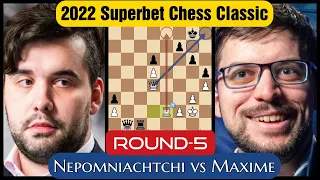 Is This Attack Enough for Ian to Win? | Nepomniachtchi vs Mvl |  2022 Superbet Chess Classic Romania