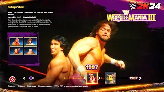 WWE 2K24 Showcase: Ricky "the Dragon" Steamboat vs. "Macho Man" Randy Savage | WrestleMania 3