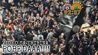 Partizan Panathinaikos 92-87 Najluđi kraj utakmice (sa tribina)