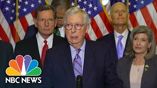 McConnell Voices Support For Bipartisan Gun Law Framework