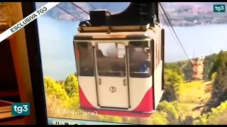 Italy | CCTV Footage Cable Car Disaster| 14 K!lled, 5 Israelis From The Same Family