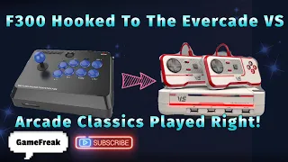 Mayflash F300 hooked up to the Evercade VS #videogames #gaming #evercade #tutorial