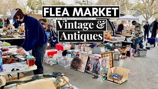 Vintage & Antique Flea Market || Flea Market Finds || Thrift with me || October 2020