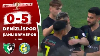 Denizlispor 0 - 5 Şanlıurfaspor Maç Özeti (Ziraat Türkiye Kupası 4. Tur Maçı) / 10.11.2022