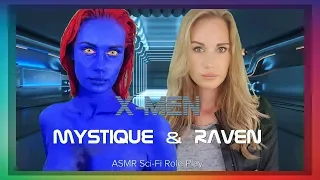 ASMR Sci-Fi Role Play Mystique X-men (soft spoken/whisper/scifi sounds)