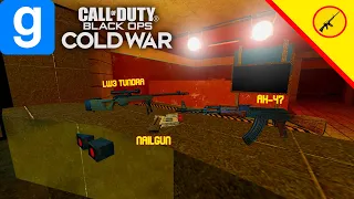 Garry's Mod: MW Cold War Nailgun, AK 47 & LW3 Tundra showcase