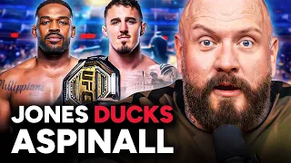 EMBARRASSING! Jon Jones Officially DUCKS Tom Aspinall