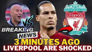 It's out now! virgil van dijk reveals something no one expected! accepted money Liverpool news